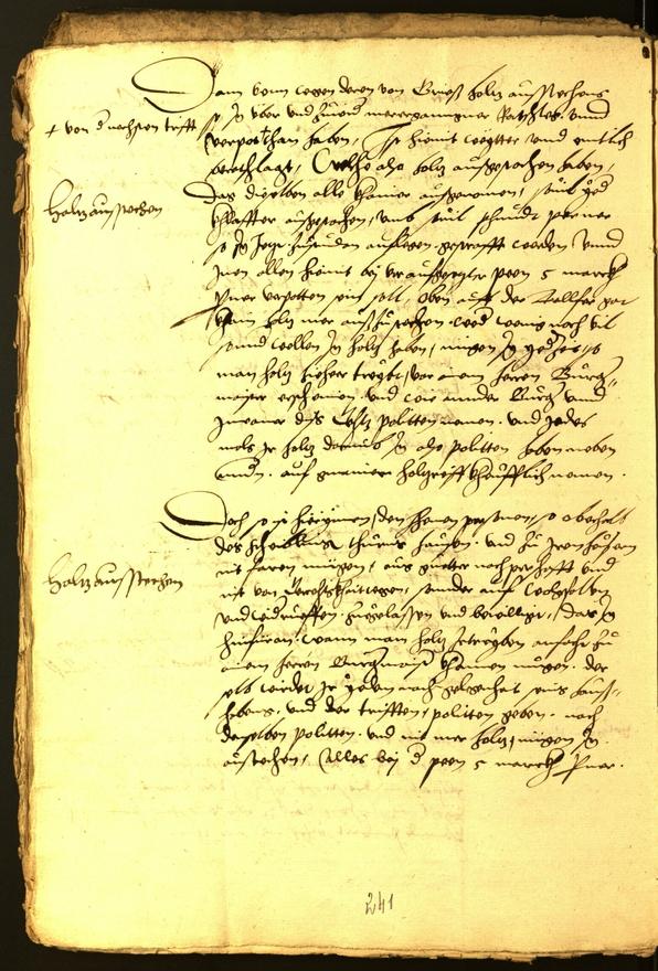 Archivio Storico della Città di Bolzano - BOhisto protocollo consiliare 1547 