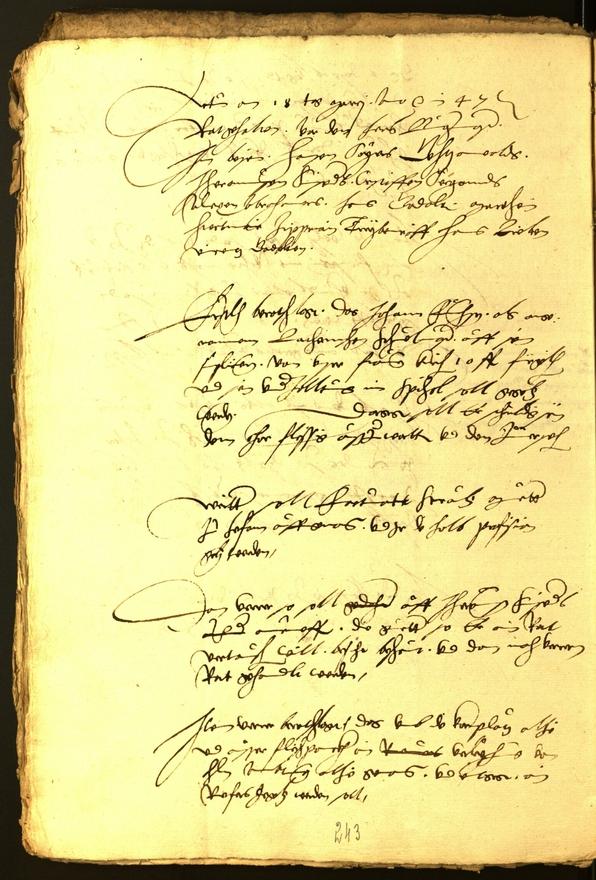 Archivio Storico della Città di Bolzano - BOhisto protocollo consiliare 1547 