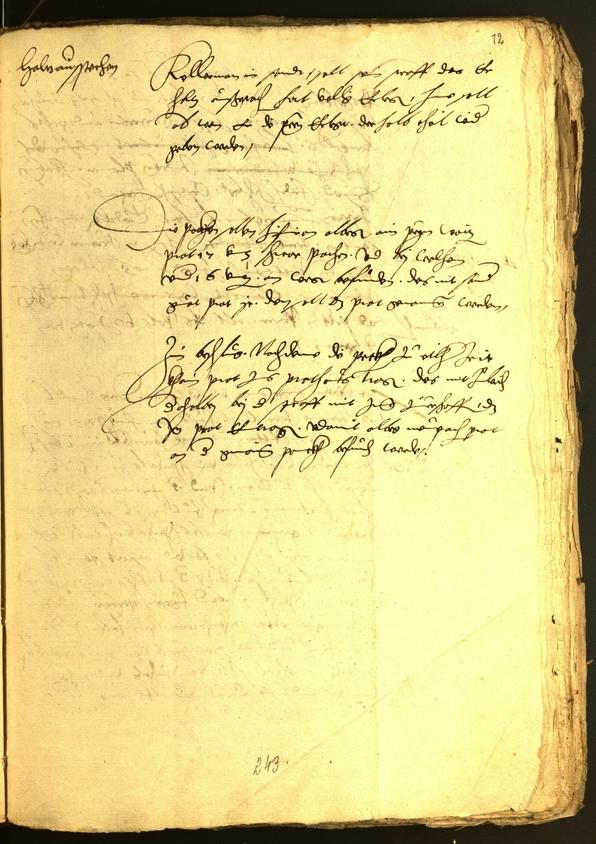 Civic Archives of Bozen-Bolzano - BOhisto Minutes of the council 1547 