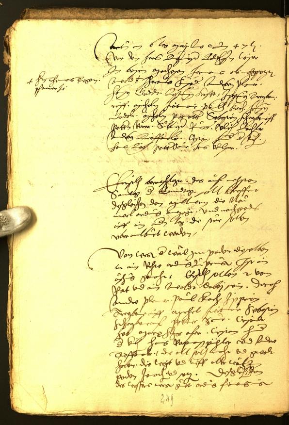 Civic Archives of Bozen-Bolzano - BOhisto Minutes of the council 1547 