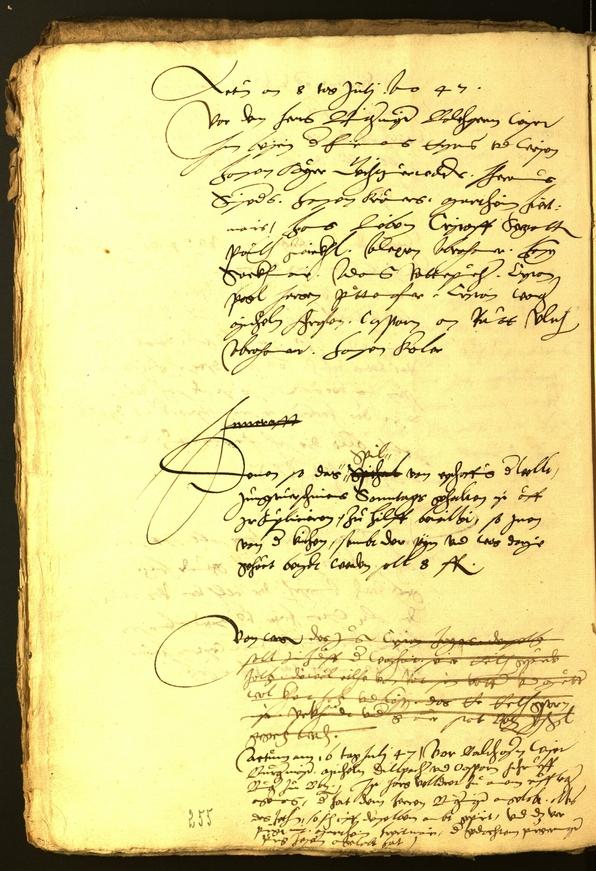 Civic Archives of Bozen-Bolzano - BOhisto Minutes of the council 1547 