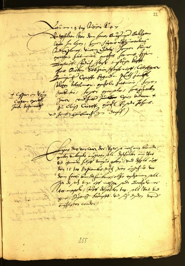 Civic Archives of Bozen-Bolzano - BOhisto Minutes of the council 1547 