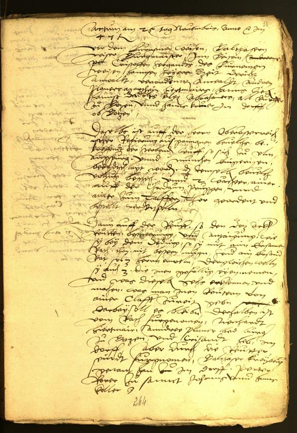 Archivio Storico della Città di Bolzano - BOhisto protocollo consiliare 1547 