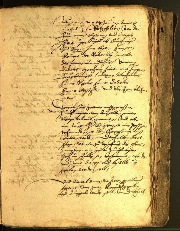 Civic Archives of Bozen-Bolzano - BOhisto Minutes of the council 1548 