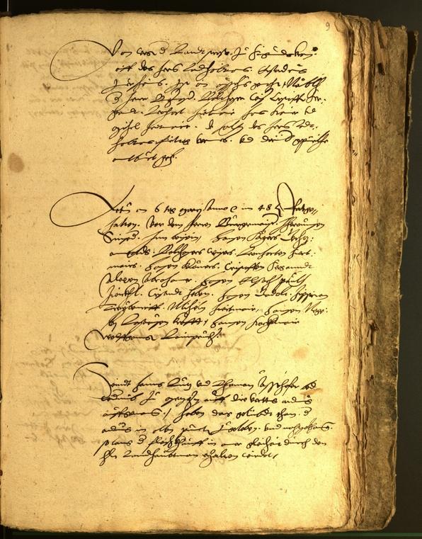 Civic Archives of Bozen-Bolzano - BOhisto Minutes of the council 1548 