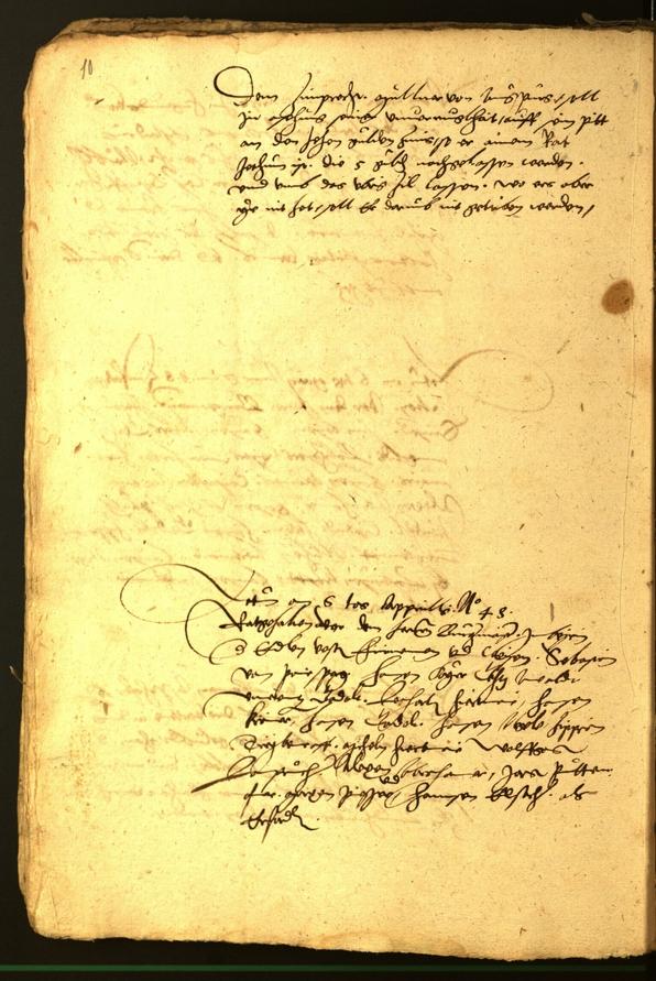 Civic Archives of Bozen-Bolzano - BOhisto Minutes of the council 1548 