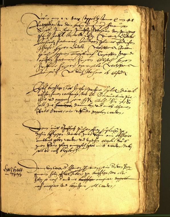 Civic Archives of Bozen-Bolzano - BOhisto Minutes of the council 1548 