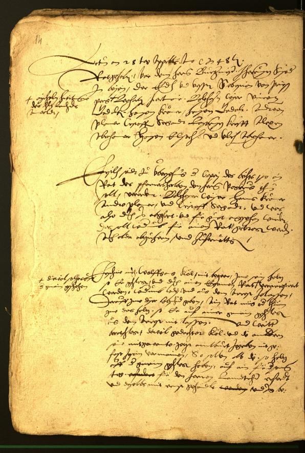 Civic Archives of Bozen-Bolzano - BOhisto Minutes of the council 1548 