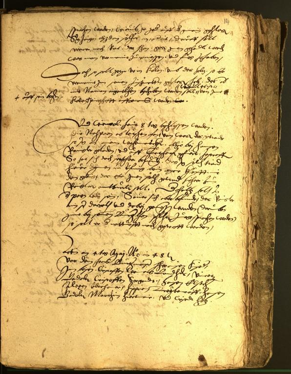 Civic Archives of Bozen-Bolzano - BOhisto Minutes of the council 1548 