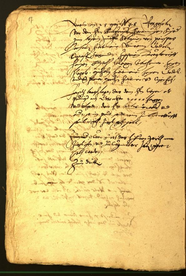 Civic Archives of Bozen-Bolzano - BOhisto Minutes of the council 1548 