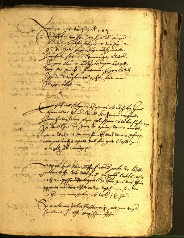 Civic Archives of Bozen-Bolzano - BOhisto Minutes of the council 1548 