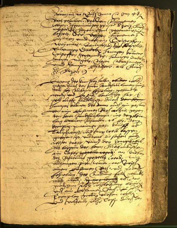 Civic Archives of Bozen-Bolzano - BOhisto Minutes of the council 1548 