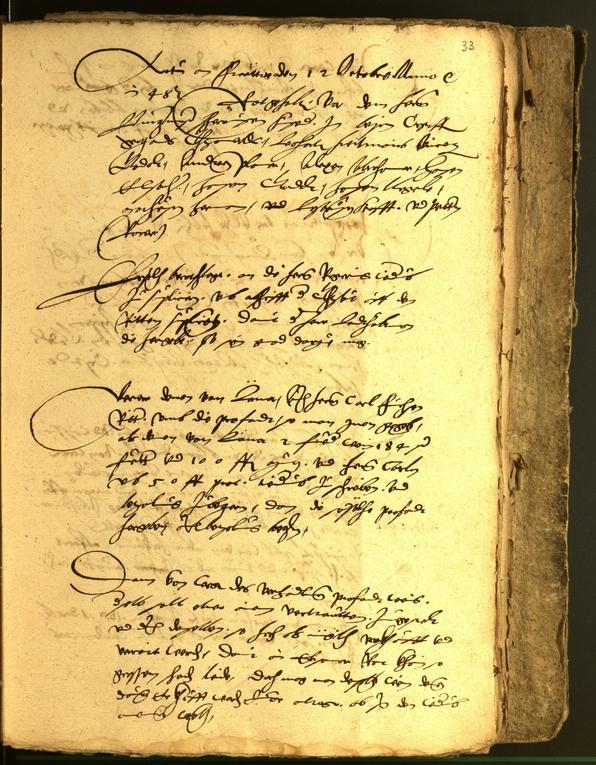 Stadtarchiv Bozen - BOhisto Ratsprotokoll 1548 