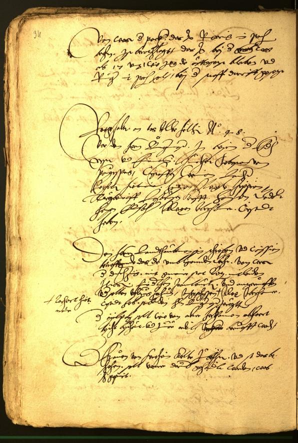 Stadtarchiv Bozen - BOhisto Ratsprotokoll 1548 