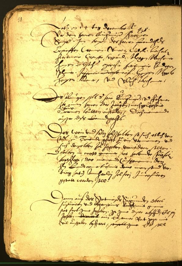 Civic Archives of Bozen-Bolzano - BOhisto Minutes of the council 1548 