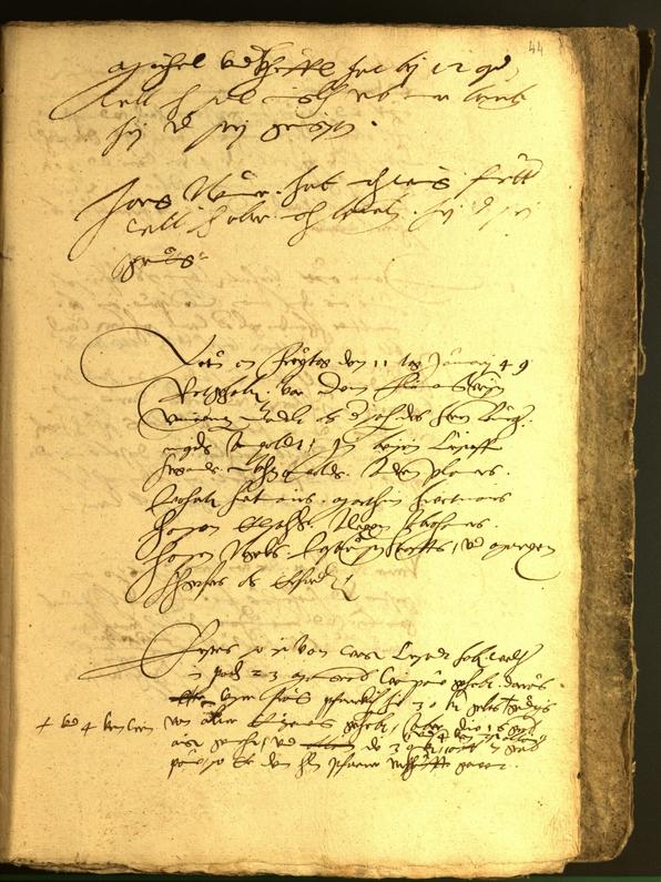 Civic Archives of Bozen-Bolzano - BOhisto Minutes of the council 1548 