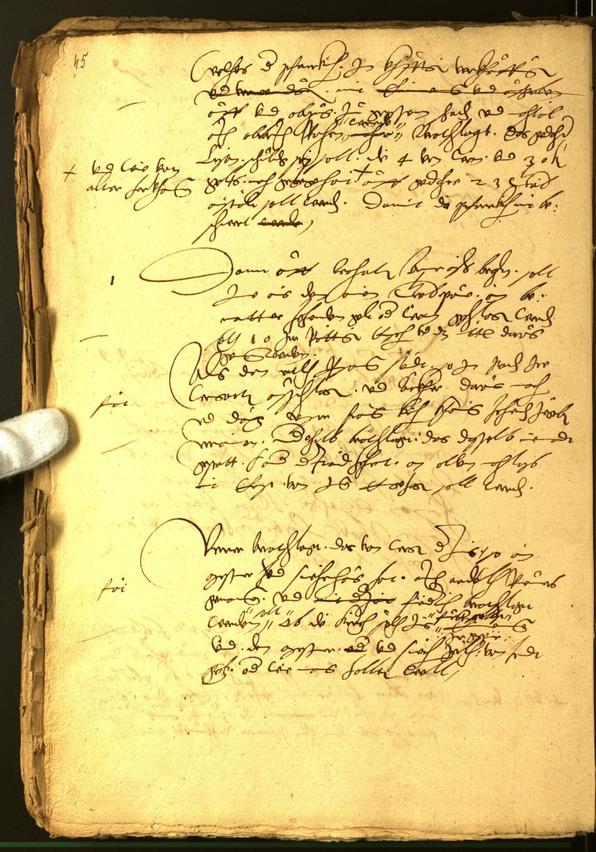 Civic Archives of Bozen-Bolzano - BOhisto Minutes of the council 1548 