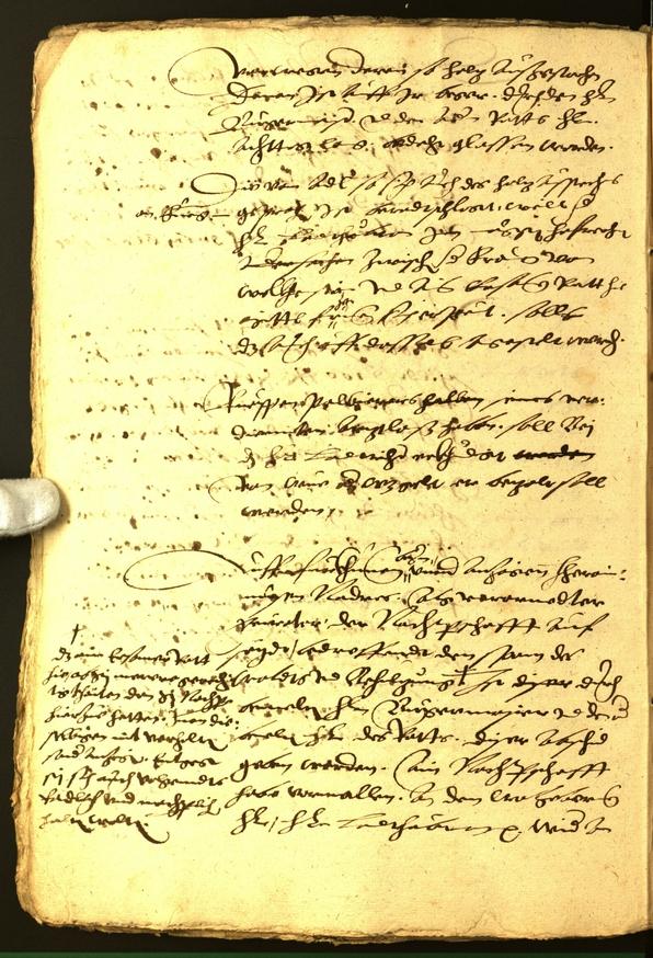 Stadtarchiv Bozen - BOhisto Ratsprotokoll 1551 