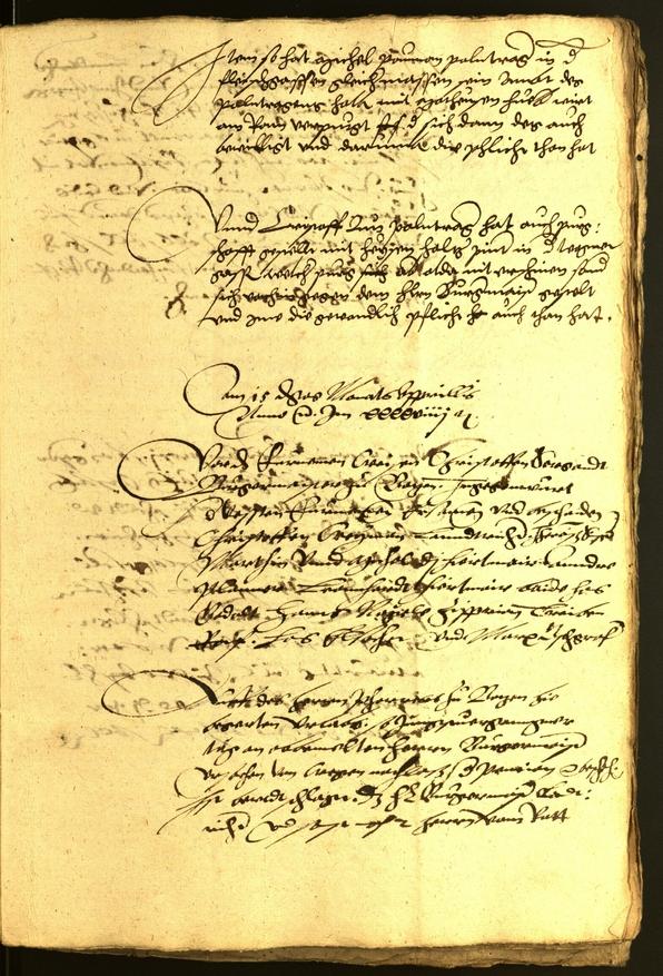 Civic Archives of Bozen-Bolzano - BOhisto Minutes of the council 1551 