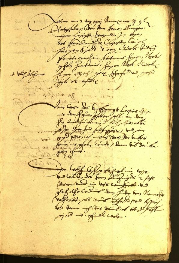 Civic Archives of Bozen-Bolzano - BOhisto Minutes of the council 1551 