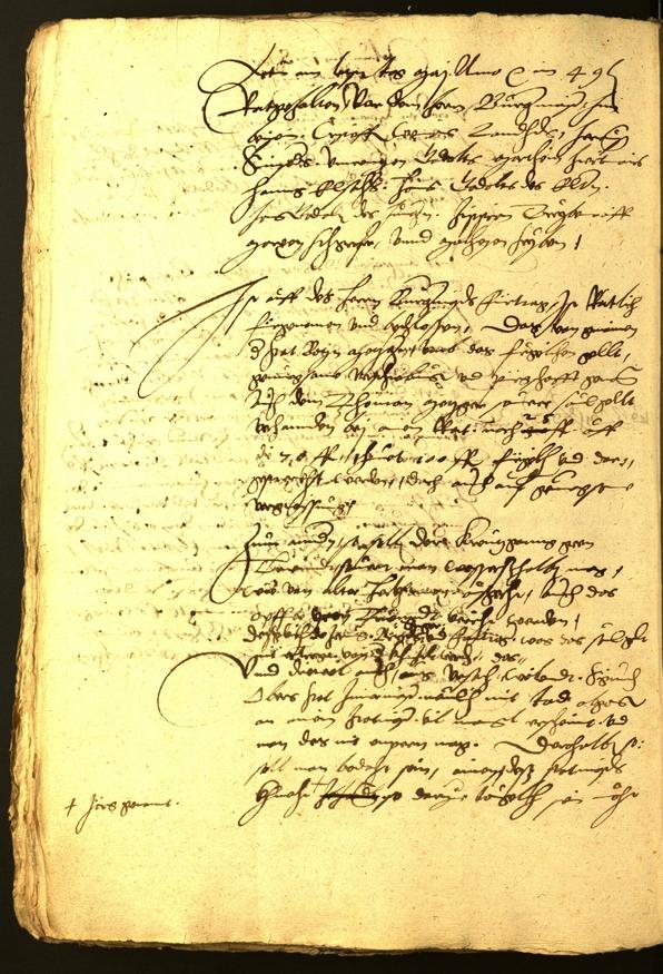 Stadtarchiv Bozen - BOhisto Ratsprotokoll 1551 