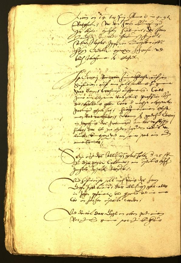 Civic Archives of Bozen-Bolzano - BOhisto Minutes of the council 1551 