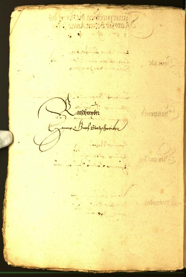 Civic Archives of Bozen-Bolzano - BOhisto Minutes of the council 1551 