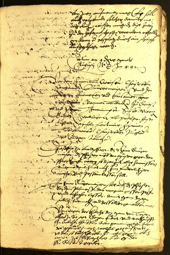 Civic Archives of Bozen-Bolzano - BOhisto Minutes of the council 1551 