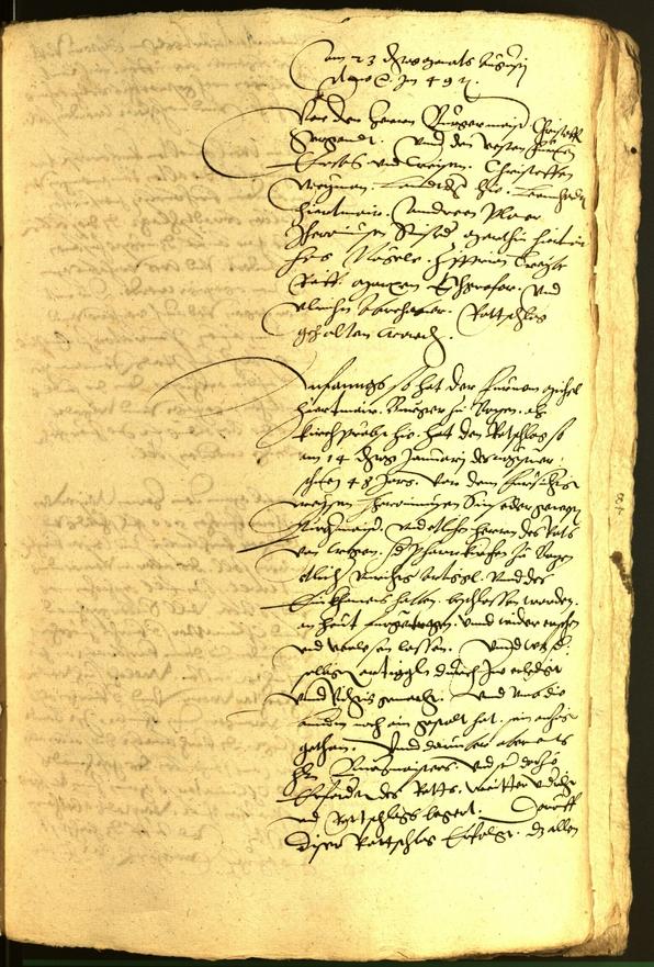 Civic Archives of Bozen-Bolzano - BOhisto Minutes of the council 1551 