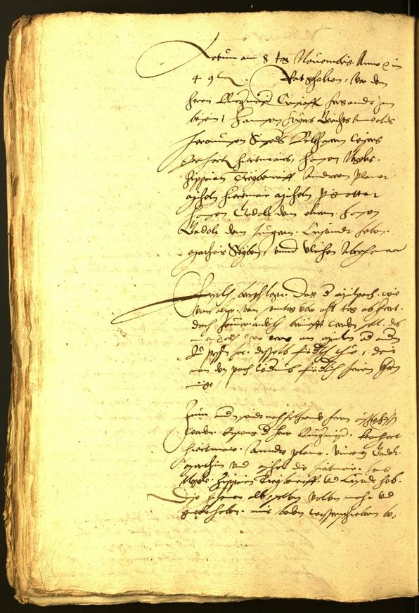 Archivio Storico della Città di Bolzano - BOhisto protocollo consiliare 1551 