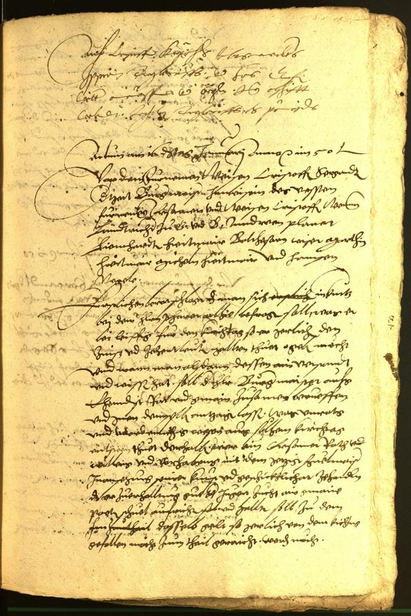 Stadtarchiv Bozen - BOhisto Ratsprotokoll 1551 