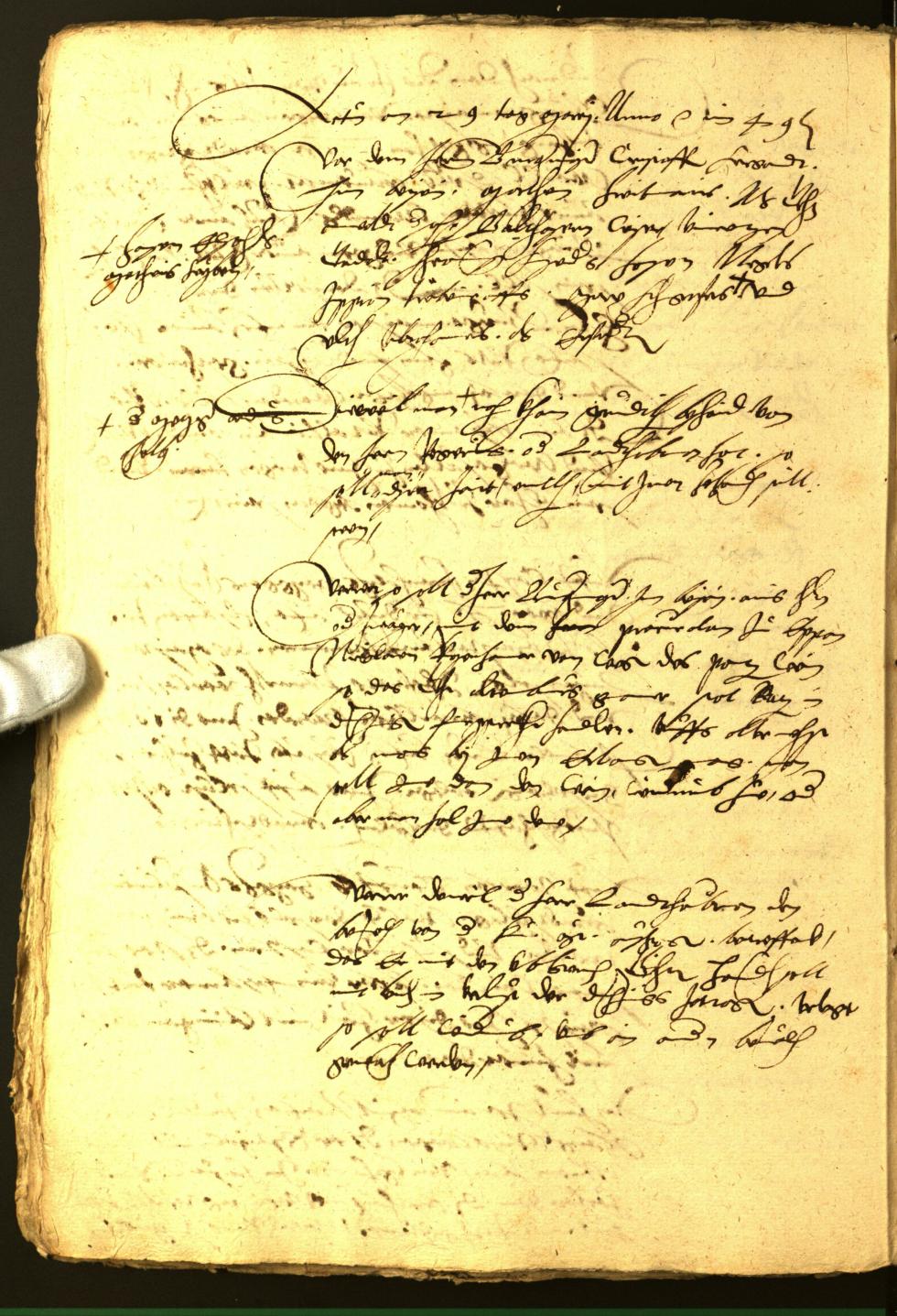Civic Archives of Bozen-Bolzano - BOhisto Minutes of the council 1551 
