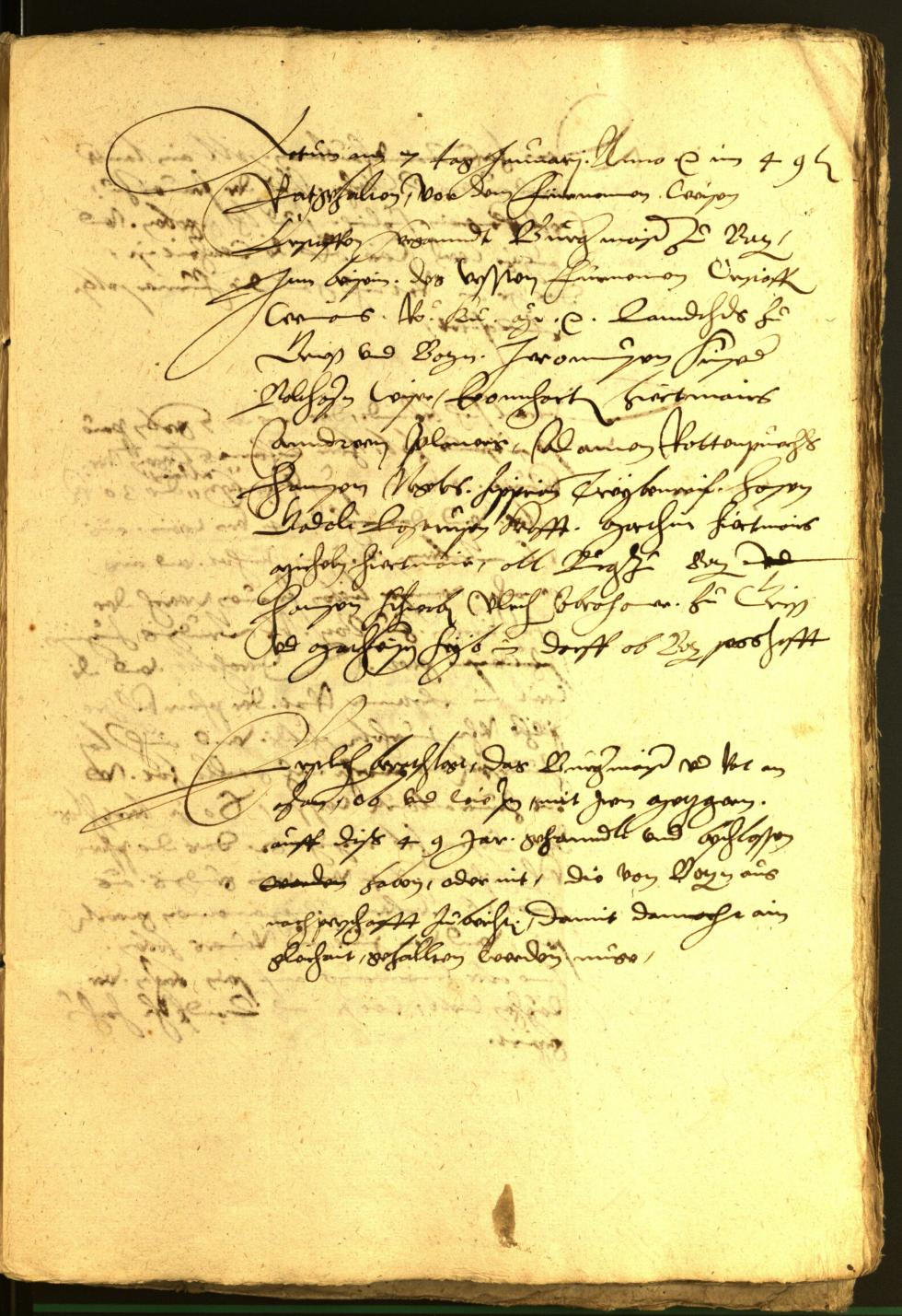 Civic Archives of Bozen-Bolzano - BOhisto Minutes of the council 1551 