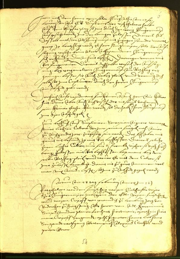 Civic Archives of Bozen-Bolzano - BOhisto Minutes of the council 1552 