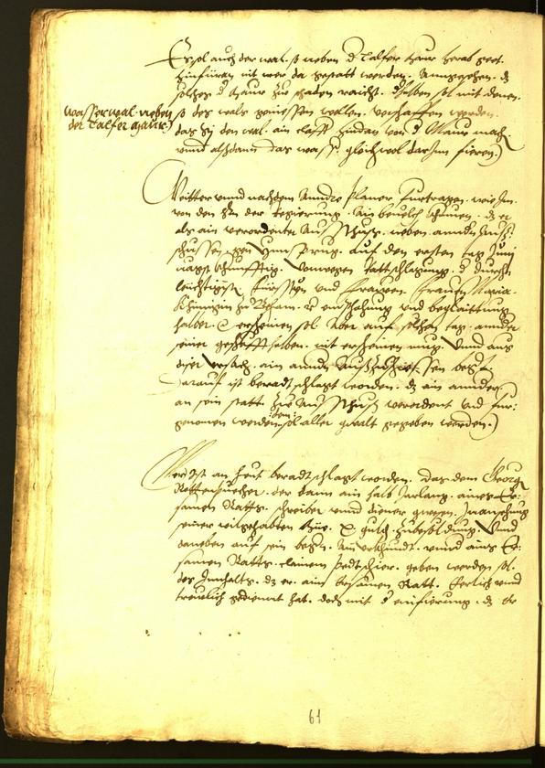 Civic Archives of Bozen-Bolzano - BOhisto Minutes of the council 1552 