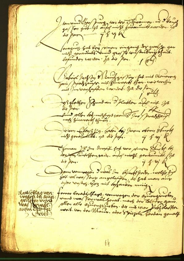 Civic Archives of Bozen-Bolzano - BOhisto Minutes of the council 1552 