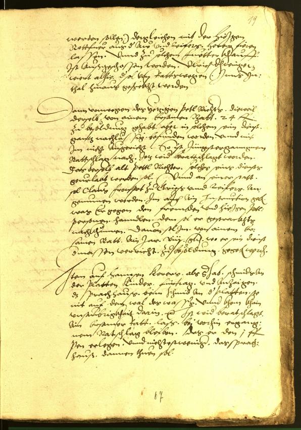 Civic Archives of Bozen-Bolzano - BOhisto Minutes of the council 1552 