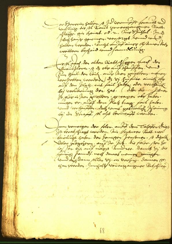 Civic Archives of Bozen-Bolzano - BOhisto Minutes of the council 1552 