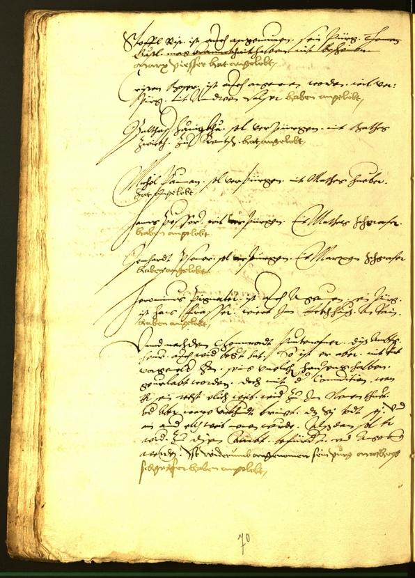 Civic Archives of Bozen-Bolzano - BOhisto Minutes of the council 1552 