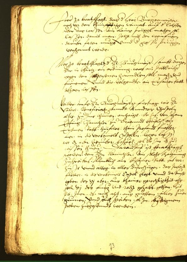 Civic Archives of Bozen-Bolzano - BOhisto Minutes of the council 1552 