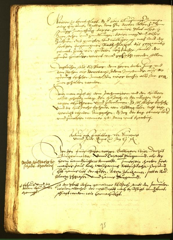 Civic Archives of Bozen-Bolzano - BOhisto Minutes of the council 1552 