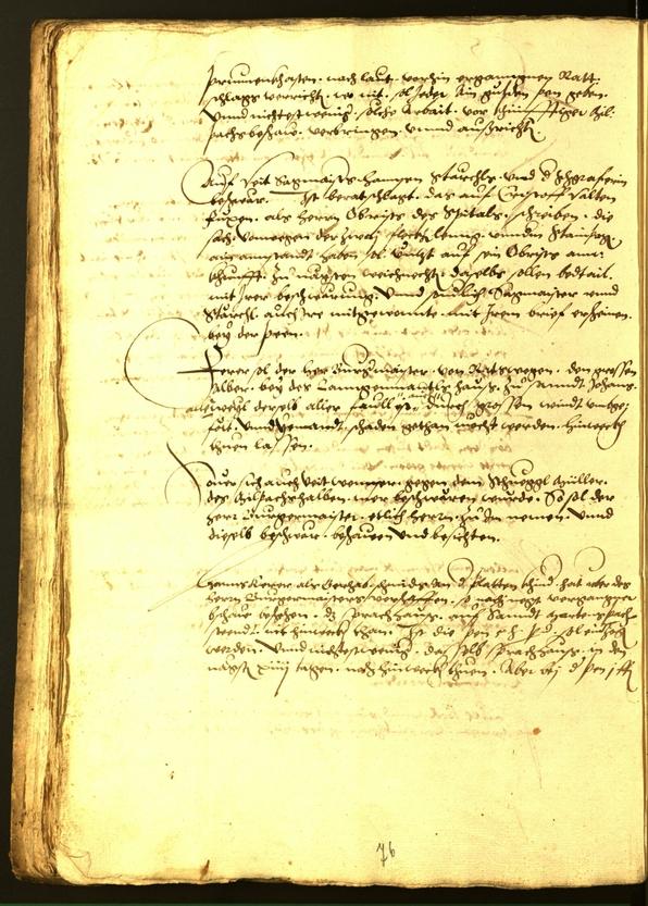 Stadtarchiv Bozen - BOhisto Ratsprotokoll 1552 