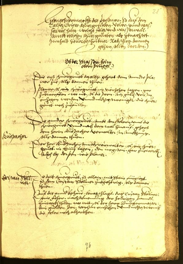 Archivio Storico della Città di Bolzano - BOhisto protocollo consiliare 1552 