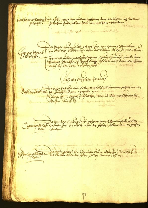 Civic Archives of Bozen-Bolzano - BOhisto Minutes of the council 1552 