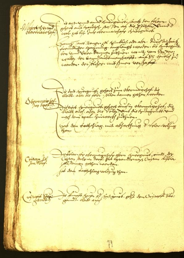 Civic Archives of Bozen-Bolzano - BOhisto Minutes of the council 1552 