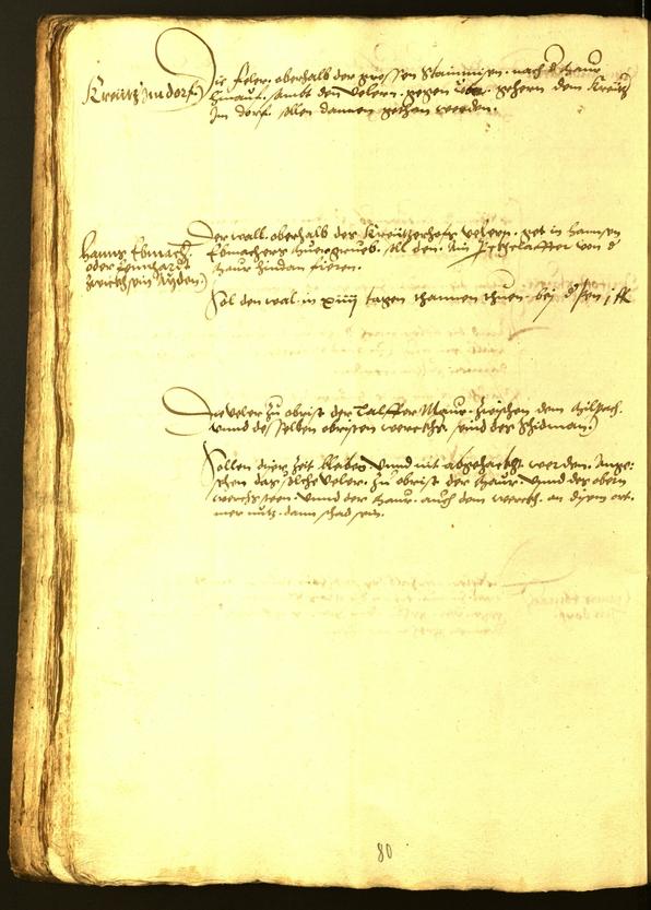 Civic Archives of Bozen-Bolzano - BOhisto Minutes of the council 1552 