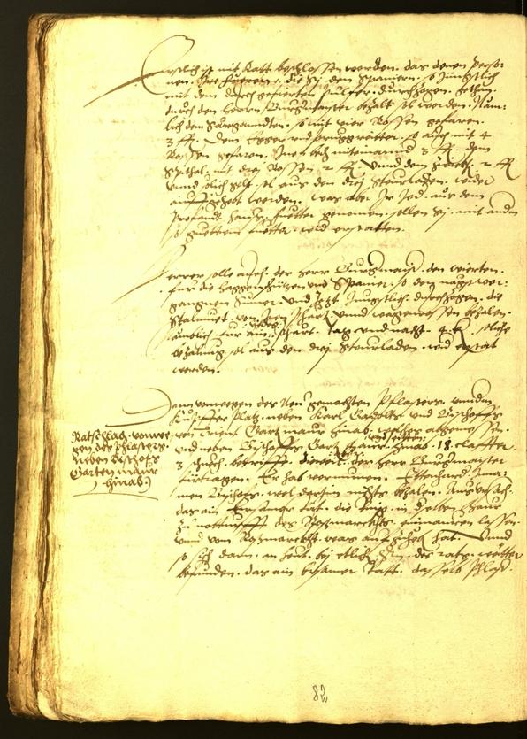 Civic Archives of Bozen-Bolzano - BOhisto Minutes of the council 1552 