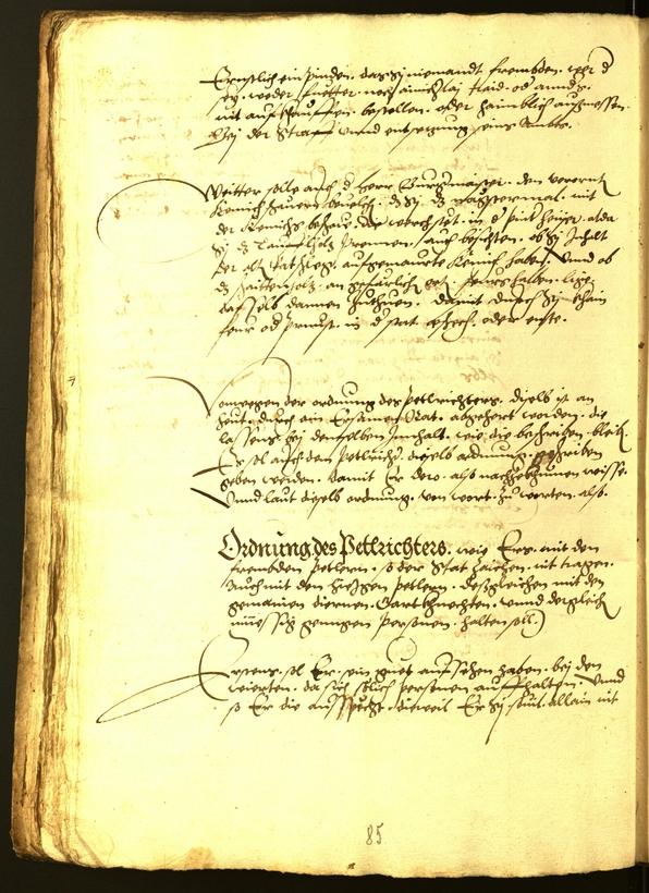 Stadtarchiv Bozen - BOhisto Ratsprotokoll 1552 