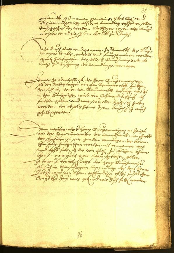 Civic Archives of Bozen-Bolzano - BOhisto Minutes of the council 1552 