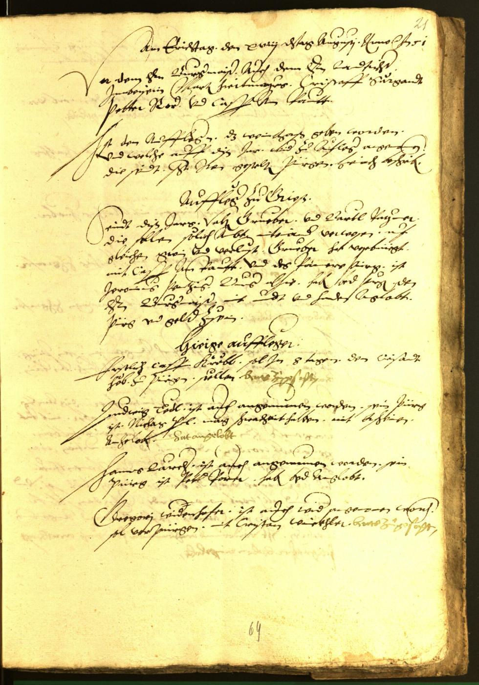 Archivio Storico della Città di Bolzano - BOhisto protocollo consiliare 1552 